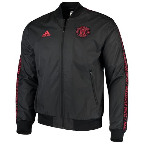 adidas schwarze manchester united jacke|Adidas Man Utd Jacket .